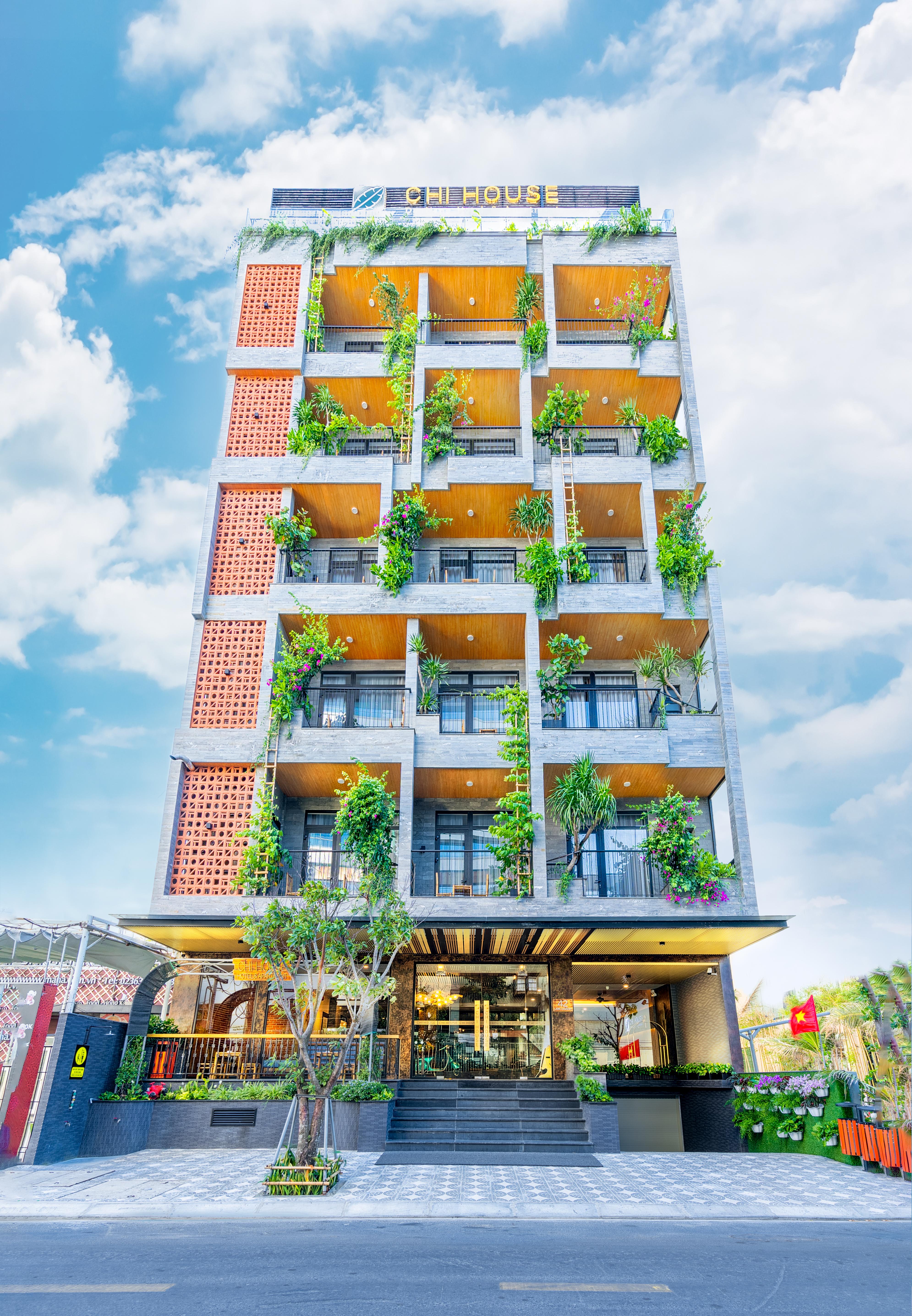 Chi House Danang Hotel And Apartment Buitenkant foto