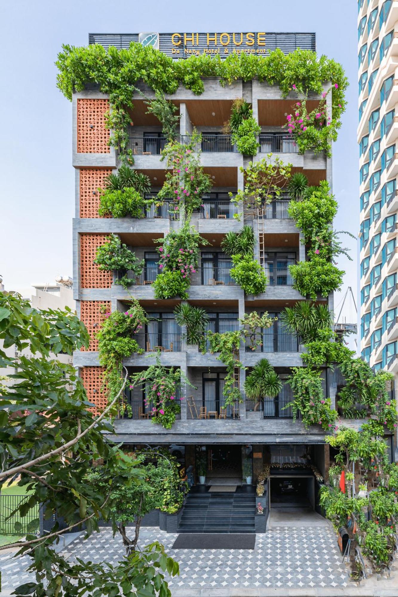 Chi House Danang Hotel And Apartment Buitenkant foto